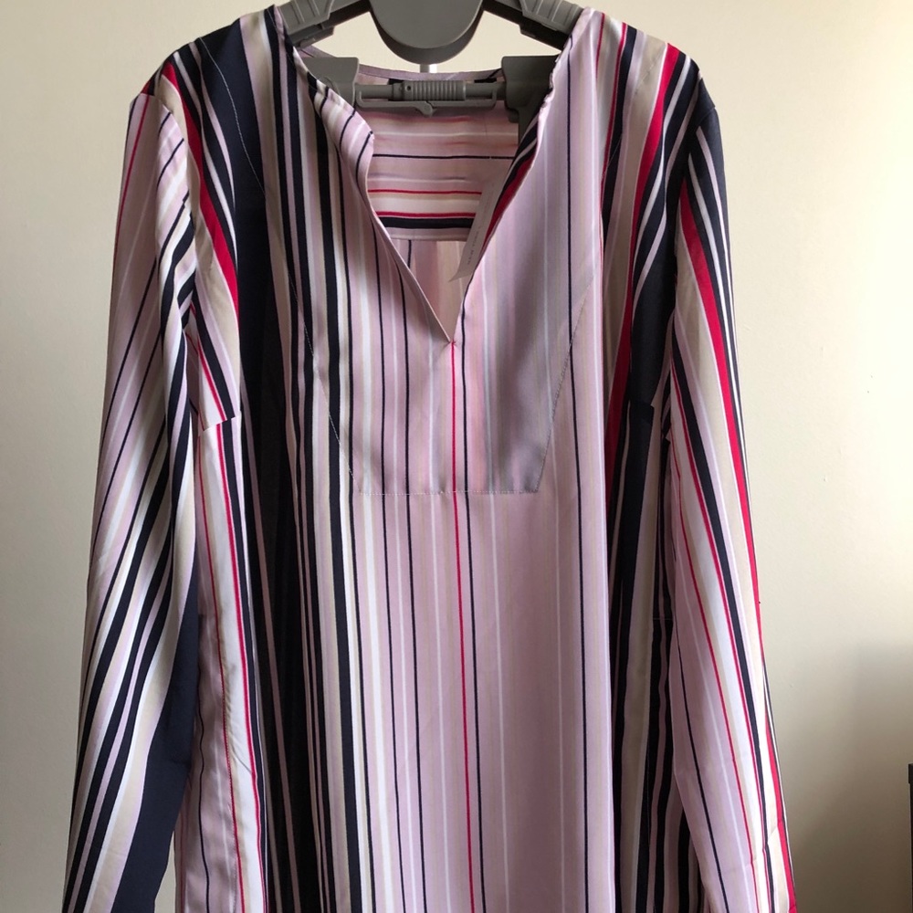 V-neck blouse